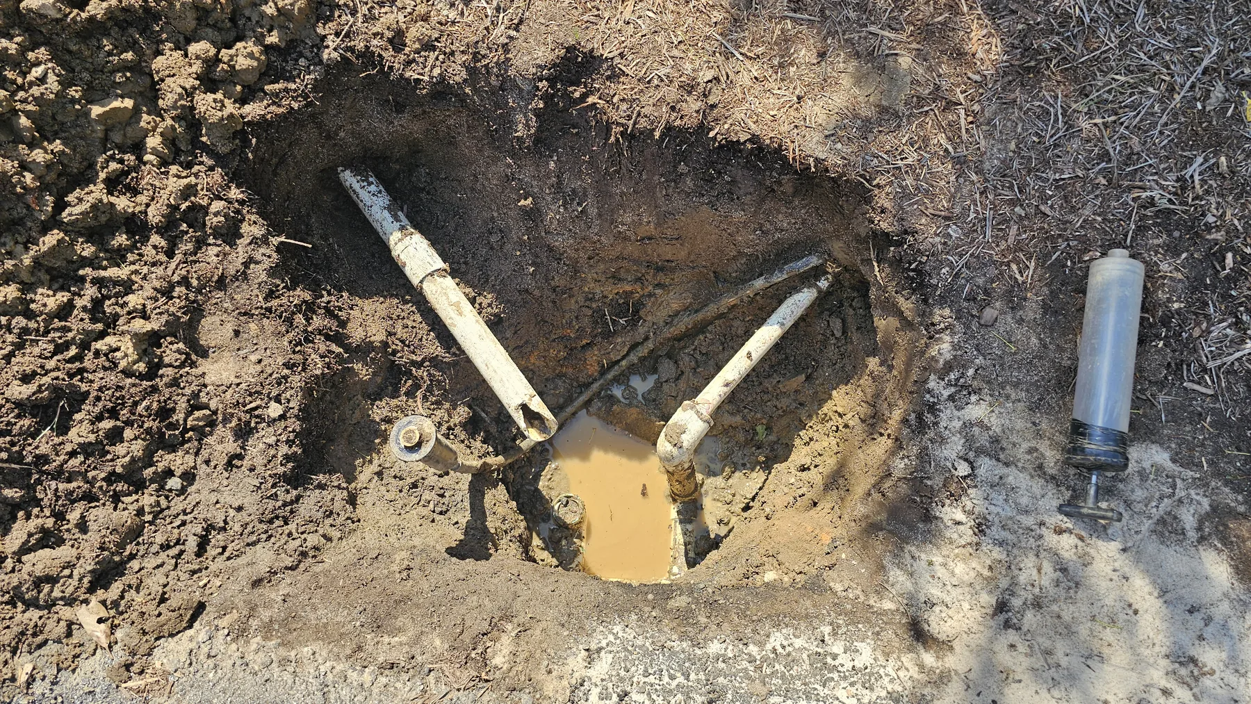 Irrigation system assessment on a golf course
